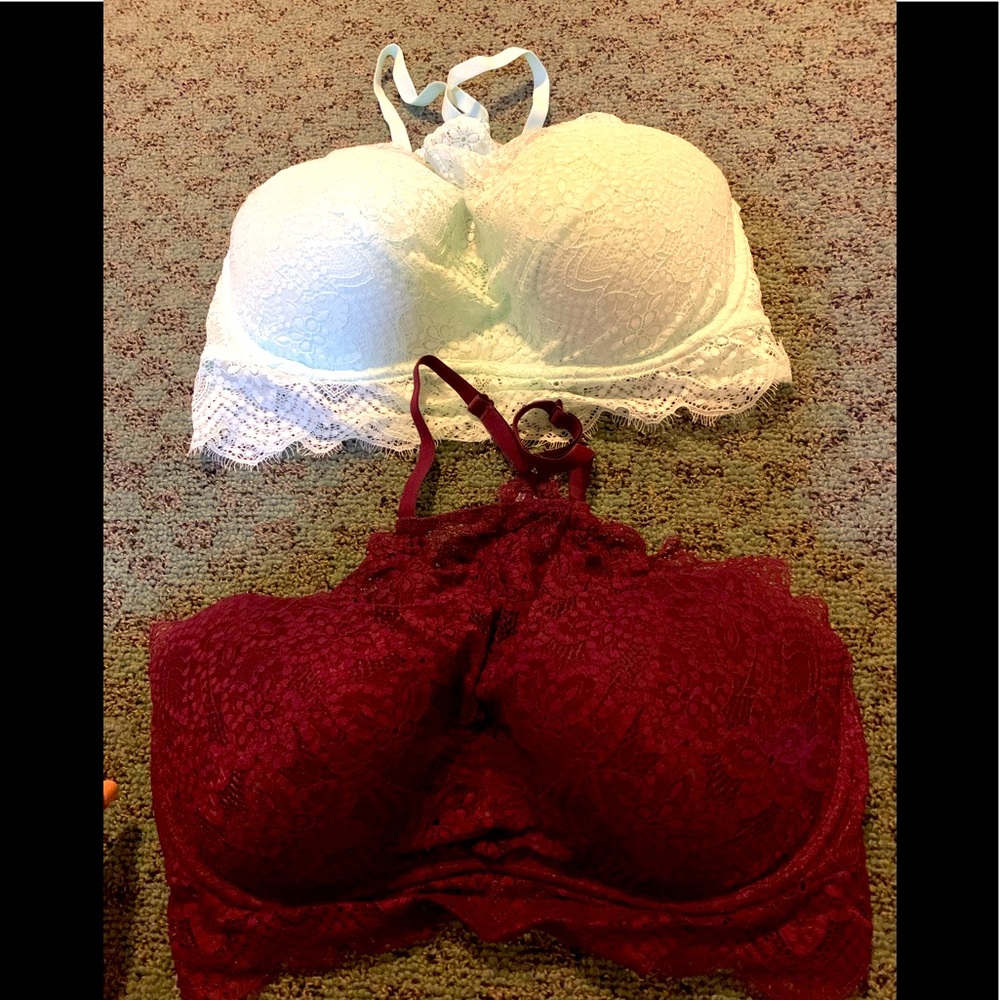 New with tags Lace push-up bras